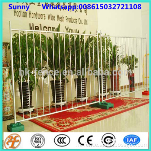 galvanized metal 2.1x2.4m Temporary swimming tube pool fence